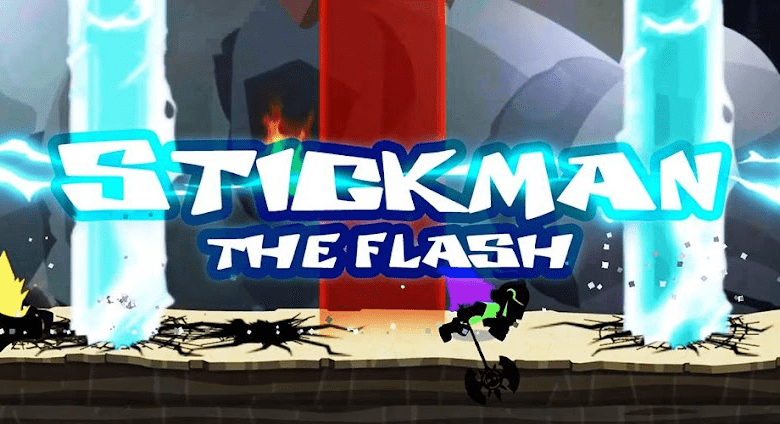 stickman the flash poster