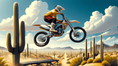 stunt bike extreme poster