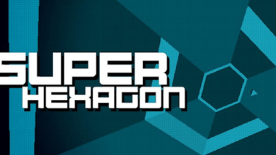 super hexagon poster