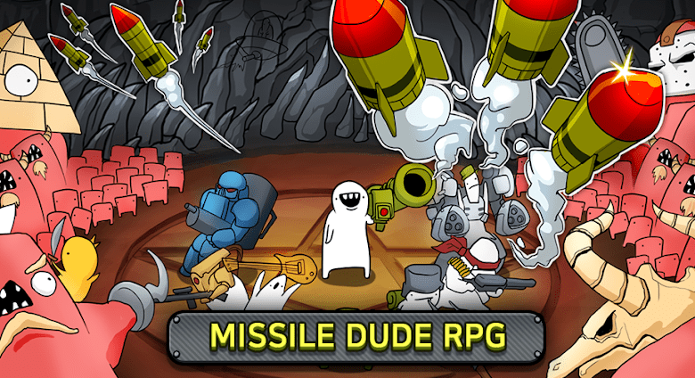 vip missile dude rpg idle poster