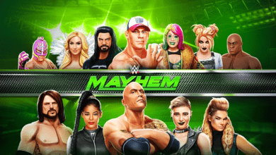 wwe mayhem poster