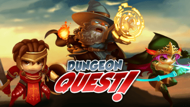 dungeon quest poster