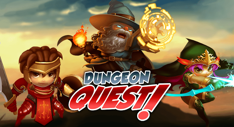 dungeon quest poster