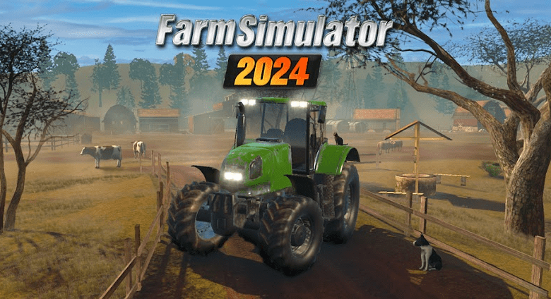 farm sim 2024 poster
