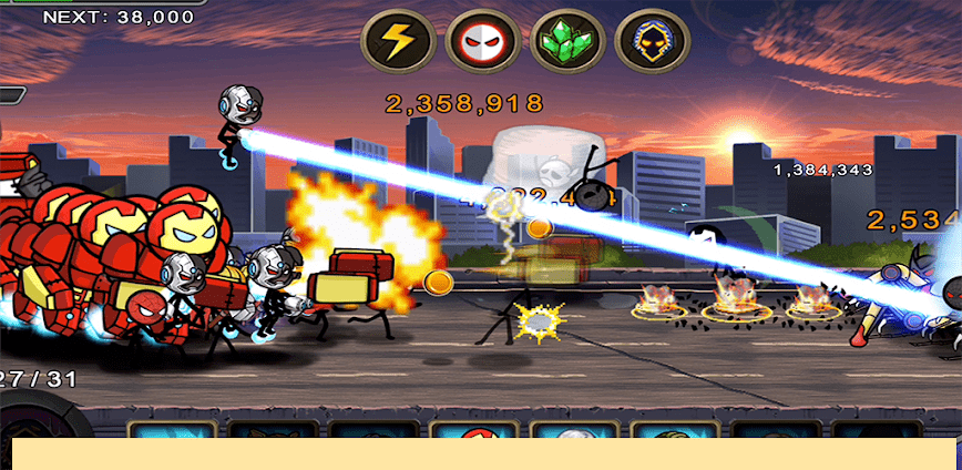 HERO WARS SuperStickman مهكرة اخر اصدار icon