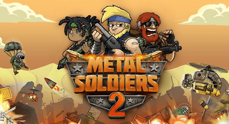 metal soldiers 2 poster