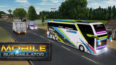 mobile bus simulator poster