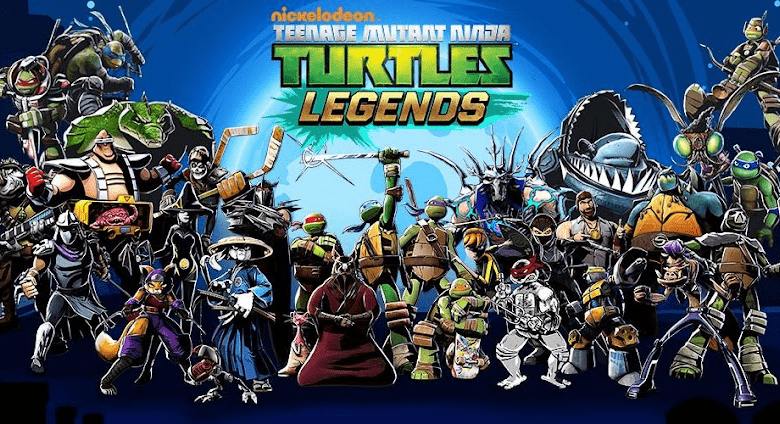 ninja turtles legends poster