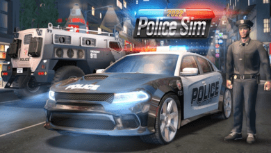 police sim 2022 cop simulator poster