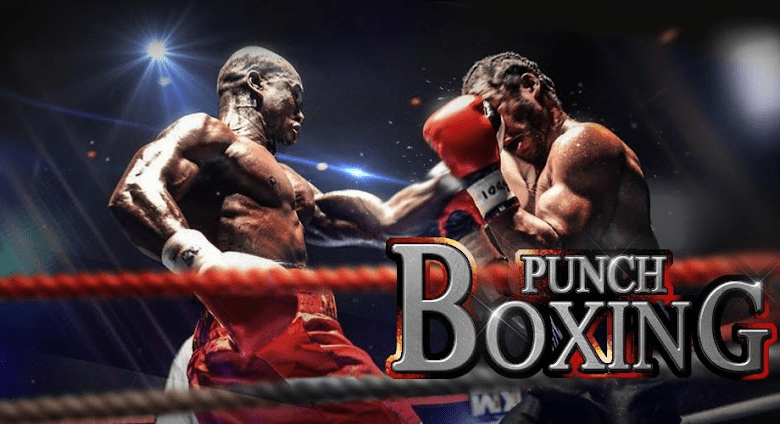 punch boxing 3d poster