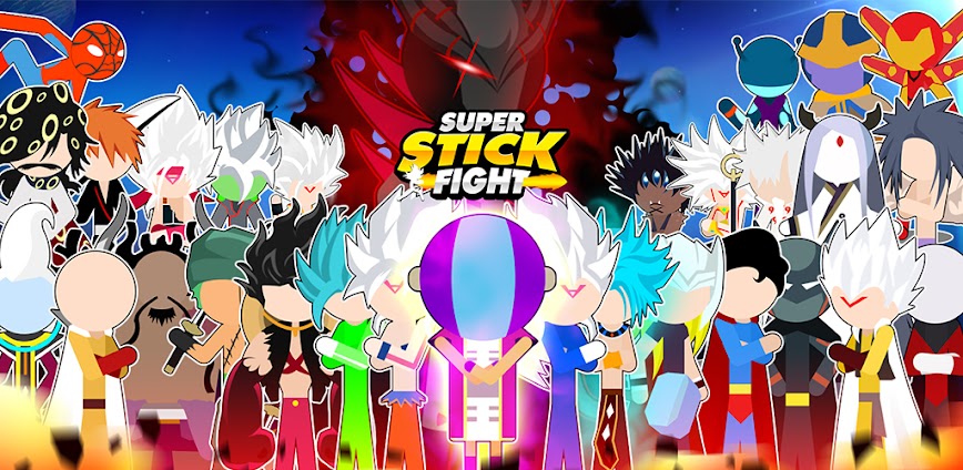 تحميل لعبة Super Stick Fight AllStar Hero مهكرة للاندرويد اخر اصدار icon