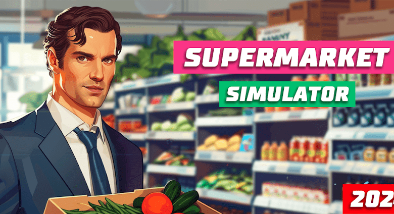 supermarket simulator 3d poster