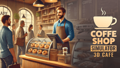 coffee shop simulator 3d cafe poster