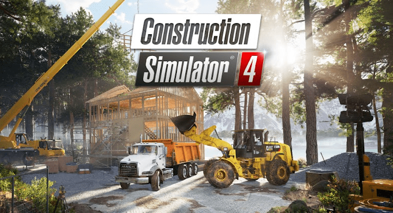 construction simulator 4 poster