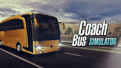 coach bus simulator poster