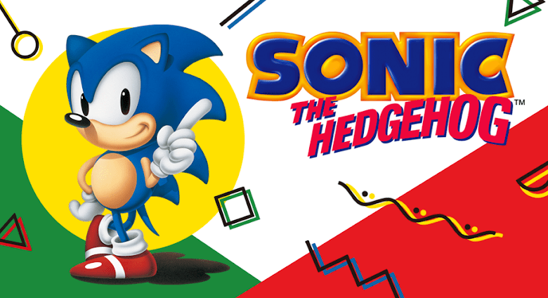 sonic the hedgehogtrade classic poster