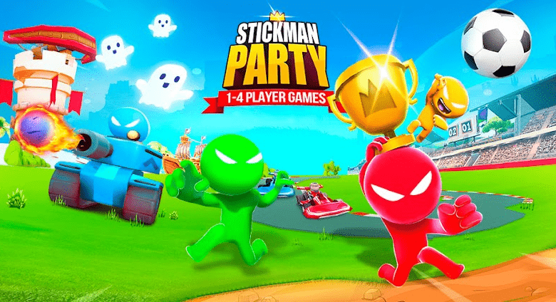 stickman party 2 4 poster