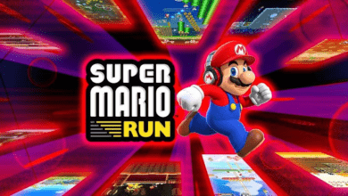 super mario run poster