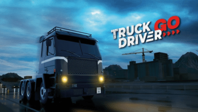 truck driver go poster