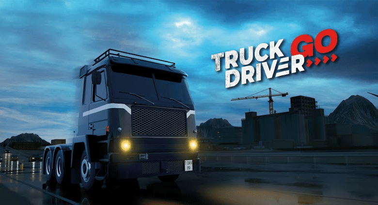 truck driver go poster